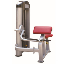 Equipamentos de fitness de extensão de braço sentado / prensa de tríceps